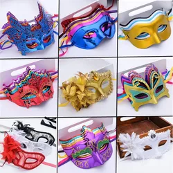Multiple Half Face Mask Women Lady Girls Princess Masquerade Masks Party Decoration Christmas Halloween wedding Easter
