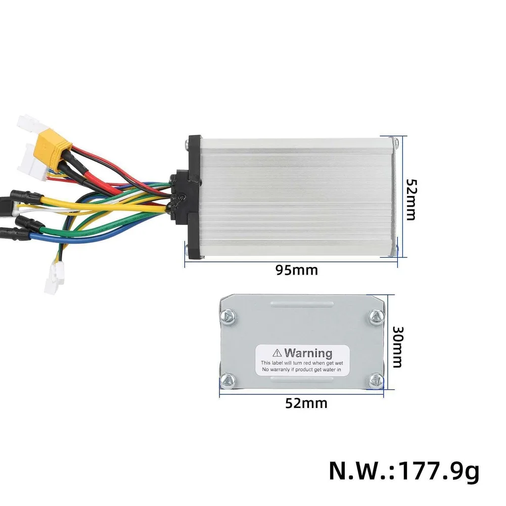 

Контроллер 48 В для длительного использования, износостойкая часть скутера, контроллер из алюминиевого сплава, замена поврежденного контроллера