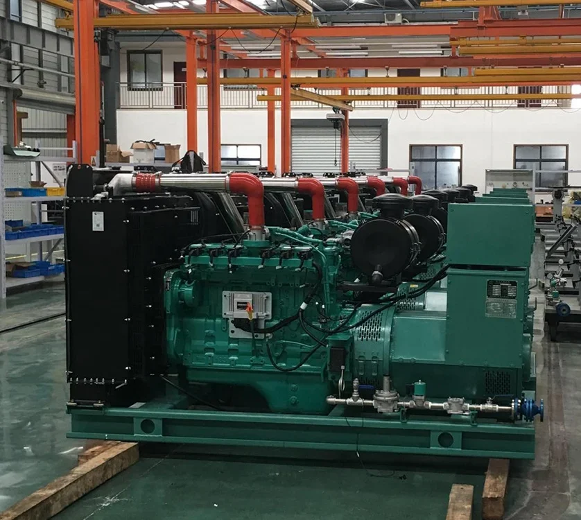 50kW/100kW/120kW/150kW/200kW/300kW/400kW/500kW Biogas Generator/ Natural Gas Turbine Generators/LPG/LNG/CNG Electric Generator
