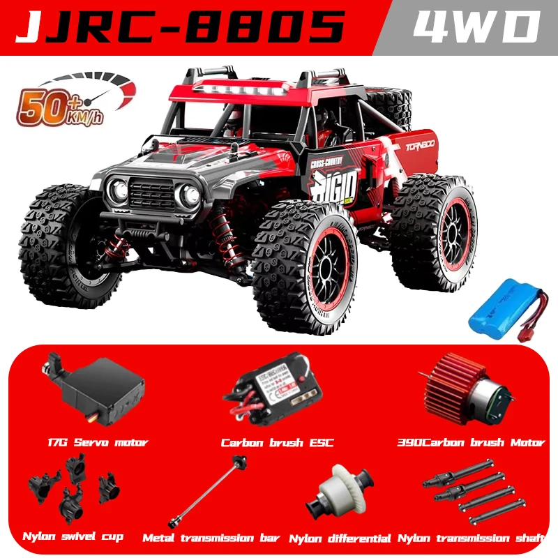 JJRC 1/16 C8805 RC Car 4x4 Super Brushless 50/70KM/H 4WD High