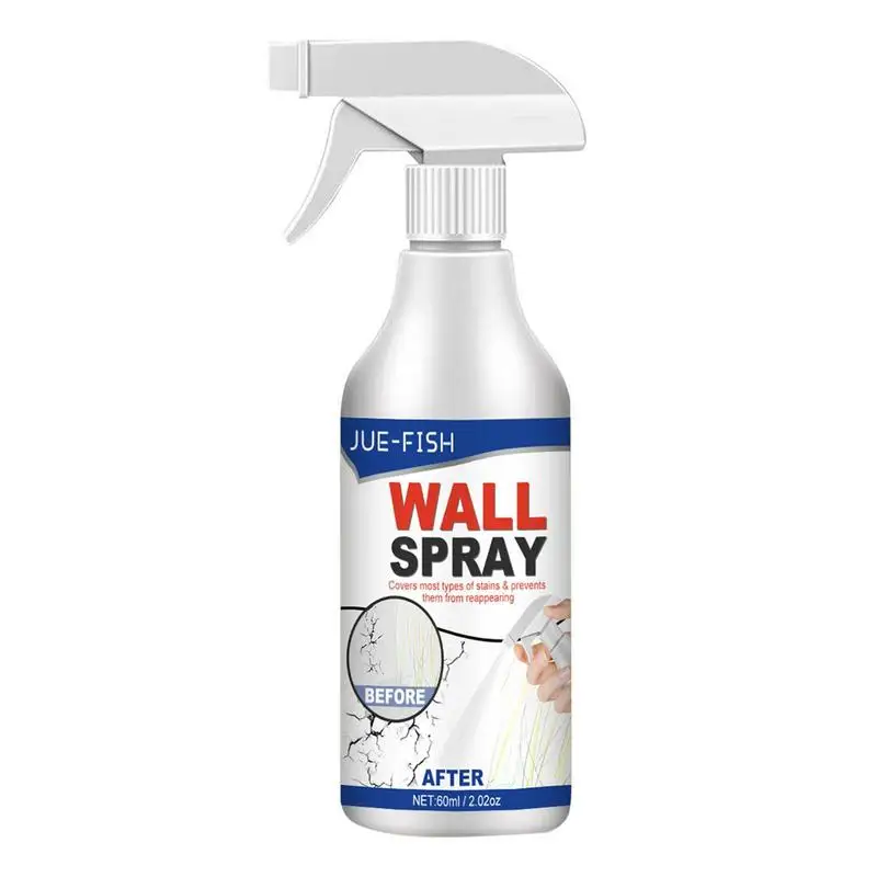 

Wall Spray Agent For Wall Harmless Wall Repair Spray Safe Cover Spray Paint Traceless White Paint Wall Repair Renovation Tools