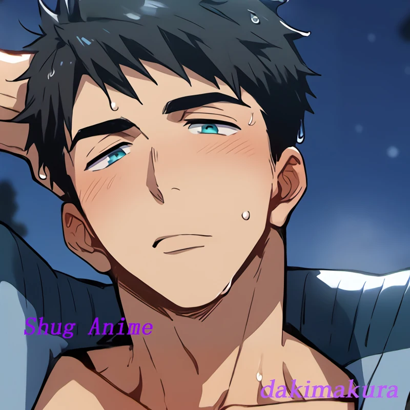 Dakimakura Anime Sousuke Yamazaki futa 625 estampado de doble cara tamaño real funda de almohada ropa de cama regalos