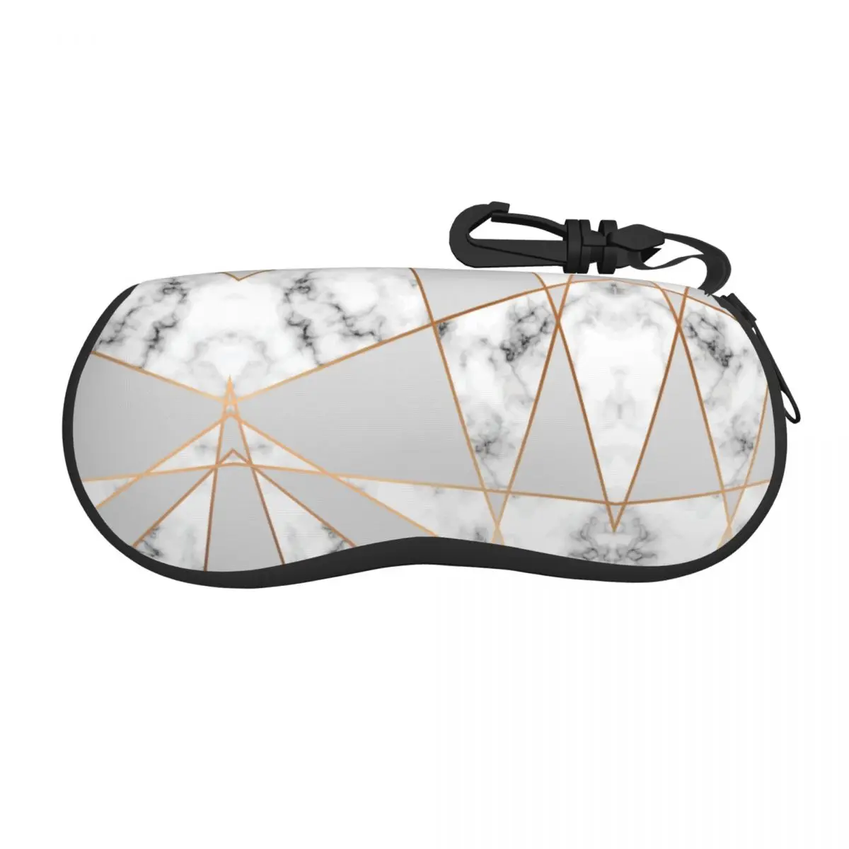 Geometric Pattern Sunglasses Protective Box para homens e mulheres, Cobre, Smooth, Marble, Geo, Eyeglass, Soft, Abstract, Men