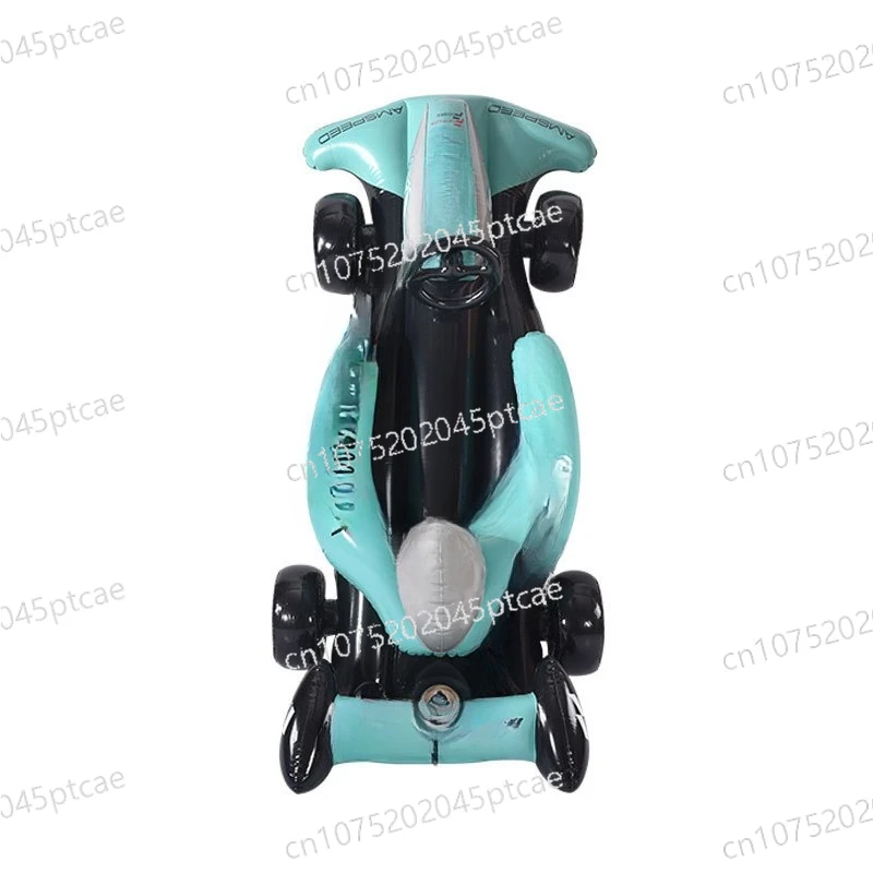 Adult Cartoon Model PVCF1 Seat Inflatable Racing Car Floating Row Large