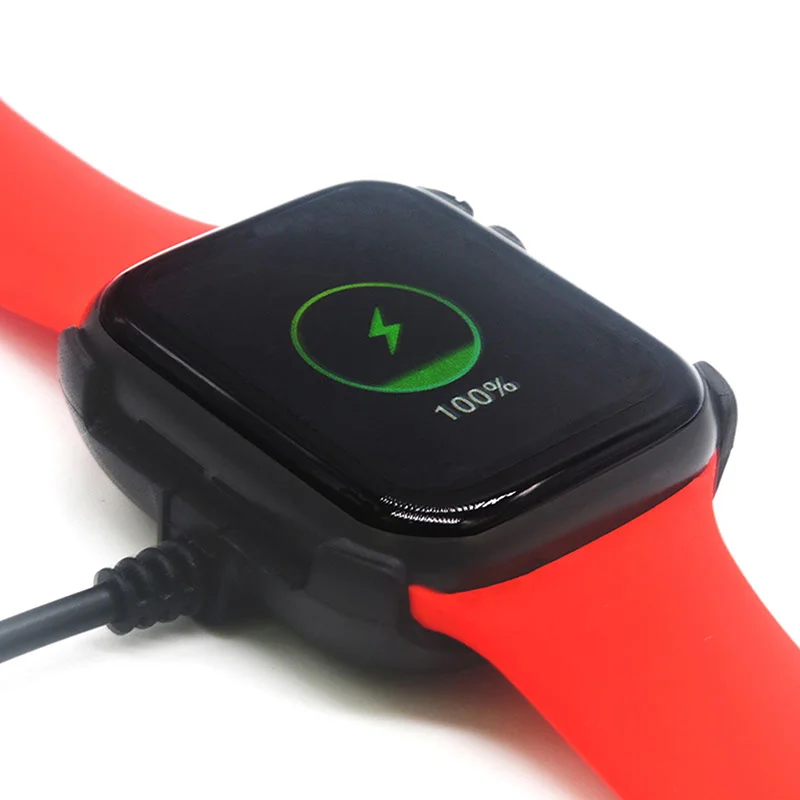 32/50 سم لساعة HW22 كابل شحن USB ساعة ذكية شاحن مغناطيسي كابل شحن USB محول قابل للشحن Smartwatch