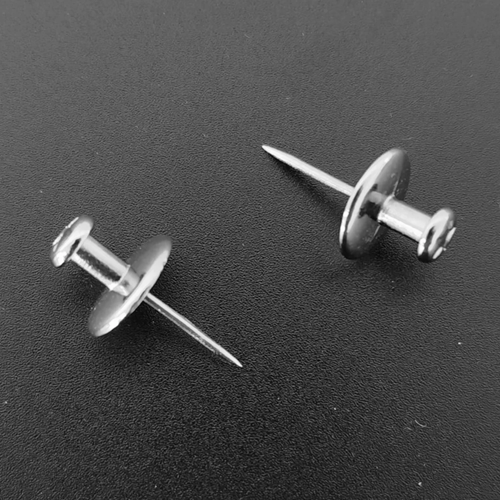 

30Pcs Zinc Alloy Thumbtacks Flat Top Push Pins Multi Function Compact Small Thumb Tacks for Home Office Bulletin Board