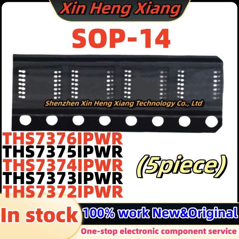 5PCS THS7373IPWR THS7374IPWR THS7372IPWR THS7375IPWR THS7376IPWR THS7372 THS7373 THS7374 THS7375 THS7376 sop-14