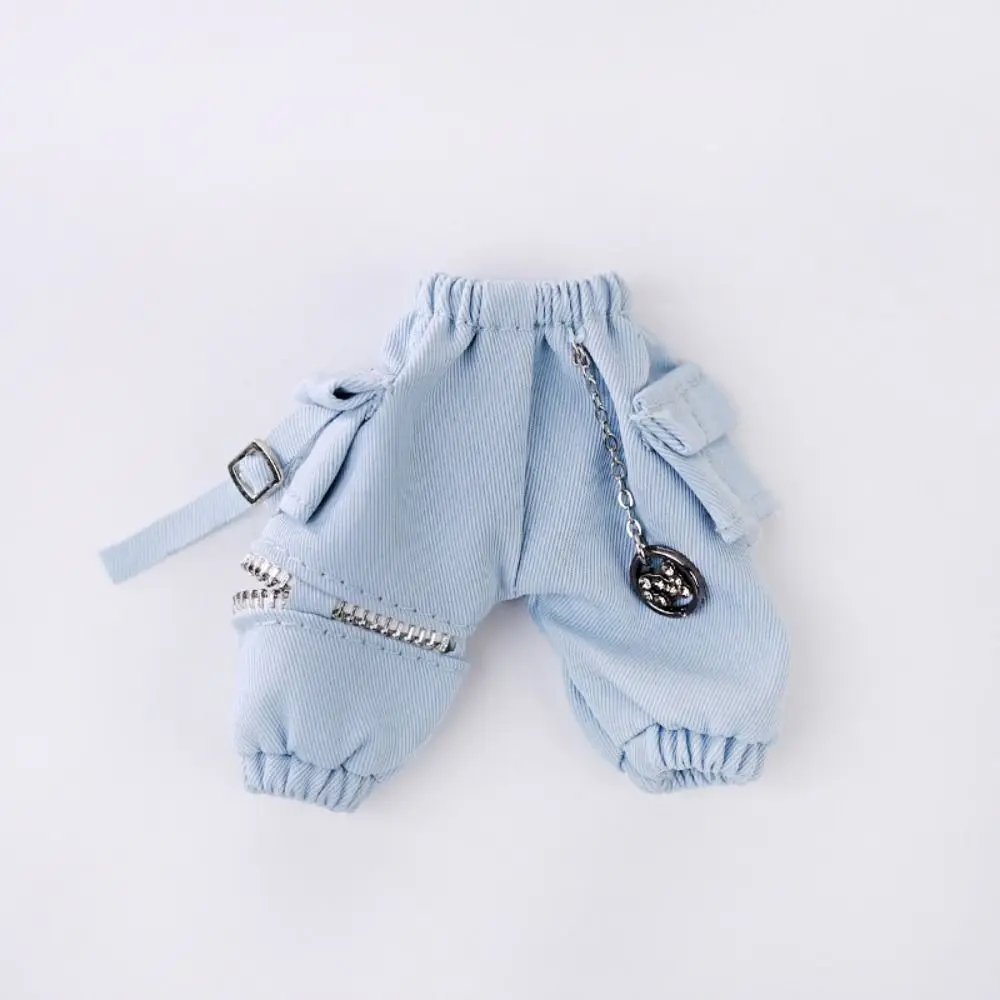 Met zakken OB11 broek ketting overall dagelijks casual pop cargobroek handgemaakte pop outfit Obitsu 11-kleding 1/12 Bjd Gsc