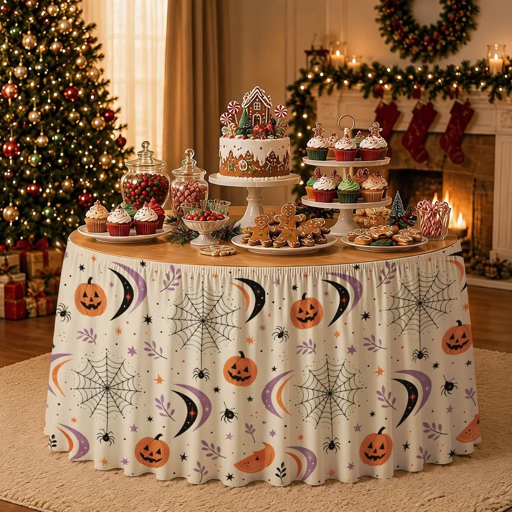 Fall Halloween Home Decor Tablecloth Halloween Party Table Cover Party Tablecloth Decoration