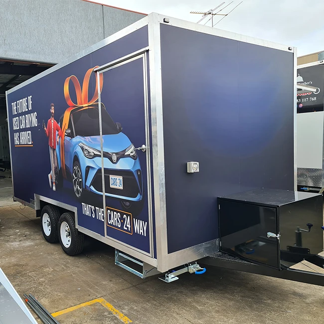 غرفة ألعاب متنقلة محولة كبيرة الحجم قابلة للتخصيص SQ-AU-5