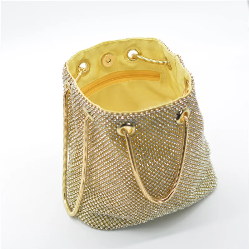 Clutch Evening Bag Luxury Women Bag Shoulder Handbags Diamond Bags Lady Wedding Party Pouch Small Bag Satin Totes Bolsa