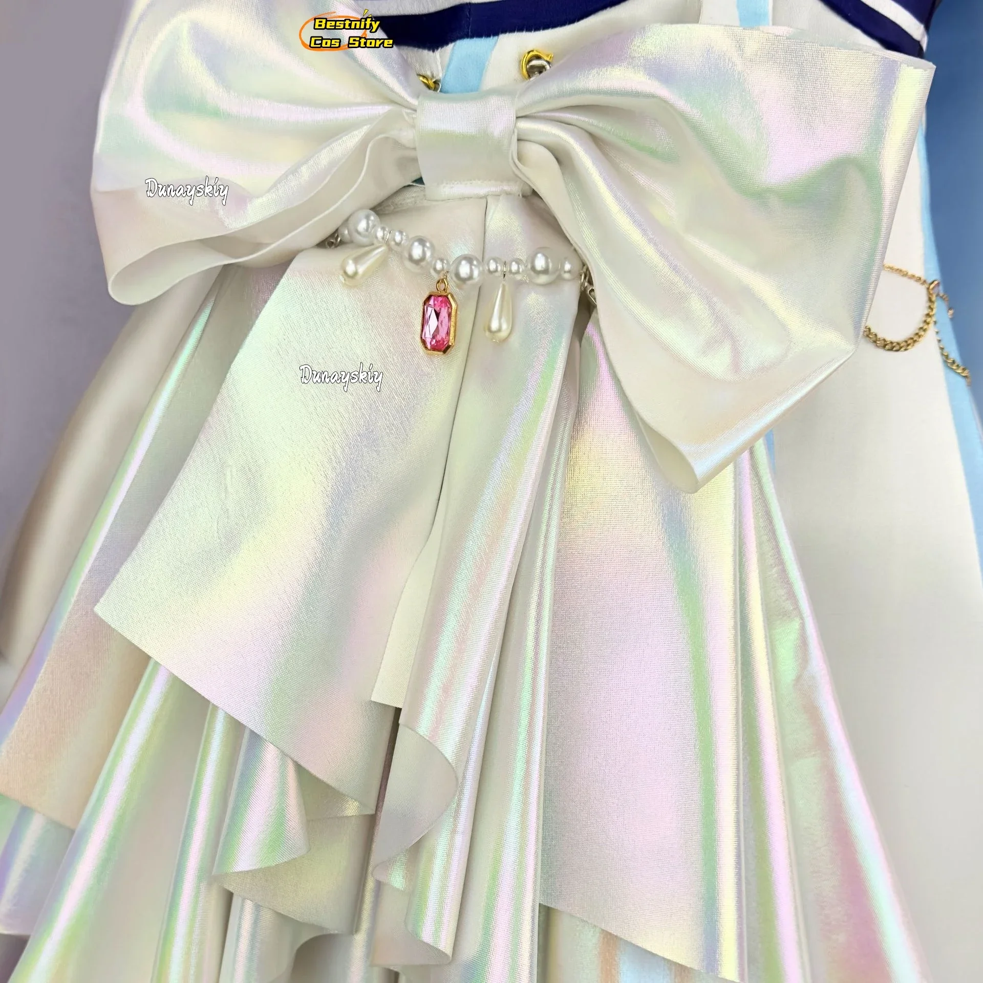 CosplayVtuber Higashi Hoshimati Suisei Cosplay Costume Anime VTuber Costume Wig Team Girl Women Dress Role-play Princess Lolita