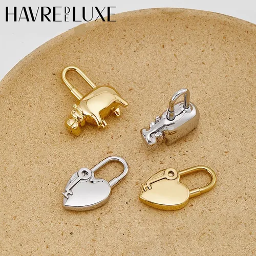 Imagen 2 del producto Colgante de cerradura para bolso Birkin Kelly, Animal, Metal de acero completo, abalorio para bolso de alta calidad, accesorios para bolso de hipopótamo Pegaso