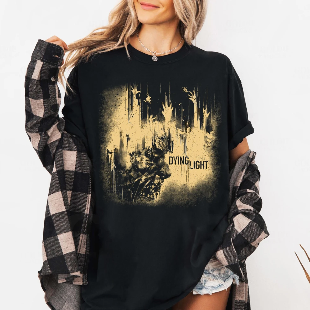 Dying Light: The Beast Shirt Horror Game Shirt Zombie Survival Gaming Tee T-Shirt Clothing Short Sleeve Shirt Unisex Men Women