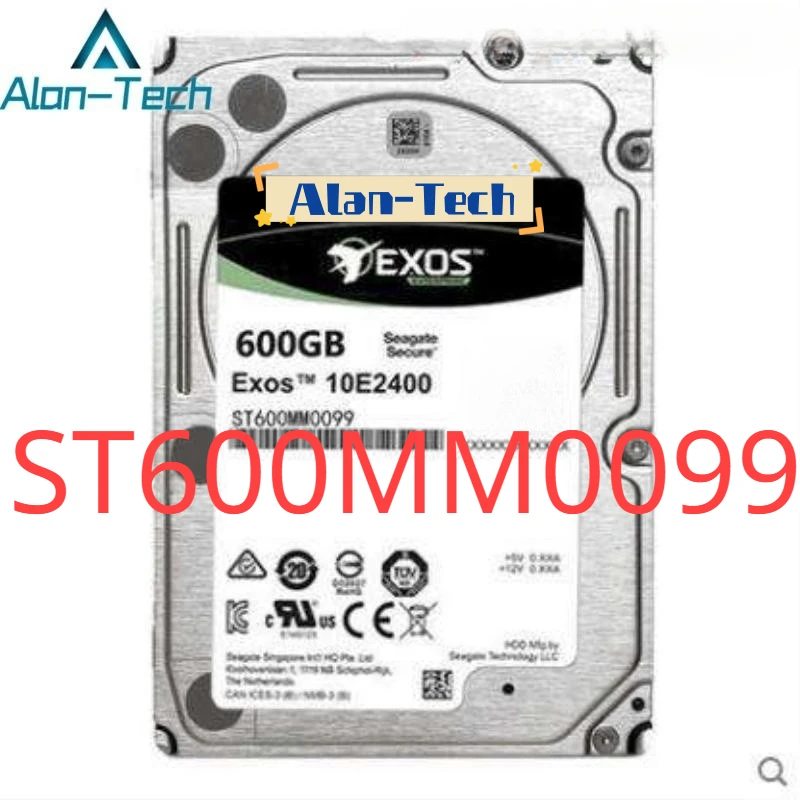 

For Sea-gate ST600MM0099 600GB Exos 10E2400 .10000 RPM, SAS 12Gb/s, 512e/4Kn, (eMLC 16GB) 256MB Cache, 2.5-Inch HDD