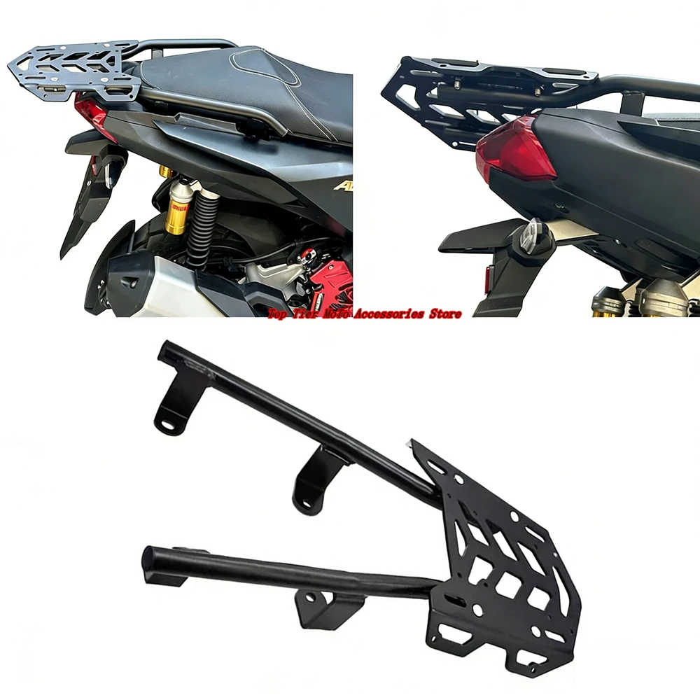 Motorcycle Rear Luggage Rack Cargo Holder Top Box Carrier Shelf Bracket Accessories New For Honda ADV160 2022 2023 2024-2026