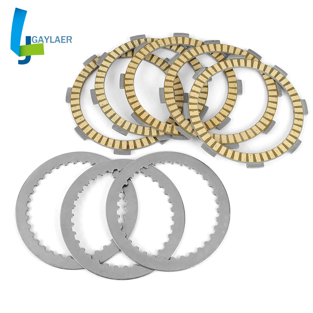 Clutch Plates Steel Friction Plate for Kawasaki KMX125 KMX200 KMX 125 200 KLF185 Bayou 185 KLT185 AR125 AR125S 130881016