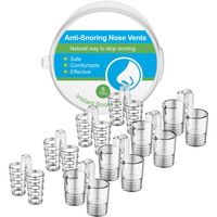 8pc Anti-Snoring Device Prevent Snoring Sleeping Prevent Nasal Congestion Snoring Nose Clip Easy Breathe Improve Sleeping
