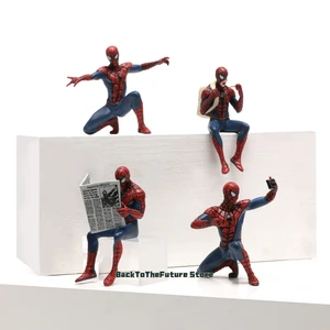 Hasbro Marvel Spider Man Superhero Spiderman Figur Aksi 7-9 Cm Koleksi Anime Spider-Man Mainan Mini Model Hadiah Anak-anak 6 model angka penjualan terbaik - №