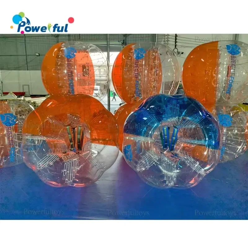 1.5m Diameter High Quality Cheap Outdoor Inflatable Body Bubble Bumper Soccer Ball for Kids Adults