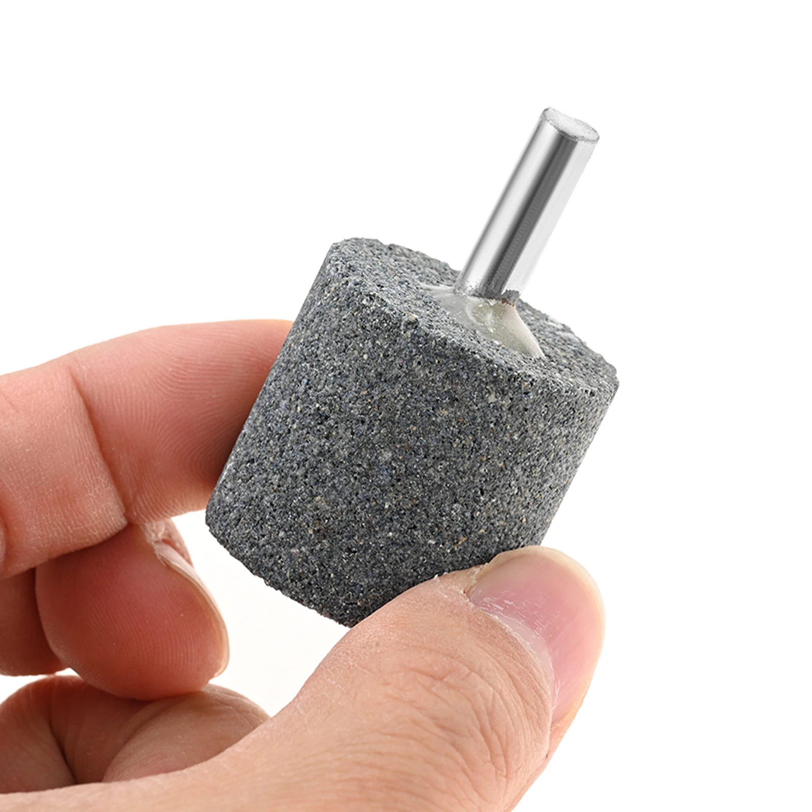 10 قطعة أحجار الطحن الأسطوانية 1/4 "عرقوب 30 مللي متر قطع الرأس الصلب تلميع المعادن متفوقا أدوات كهربائية دوارة الحفر