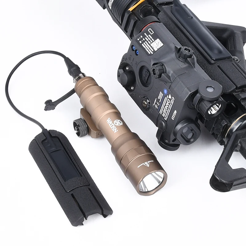 WADSN M600 PEQ15 Linterna táctica con puntero láser RGB - imagen 4