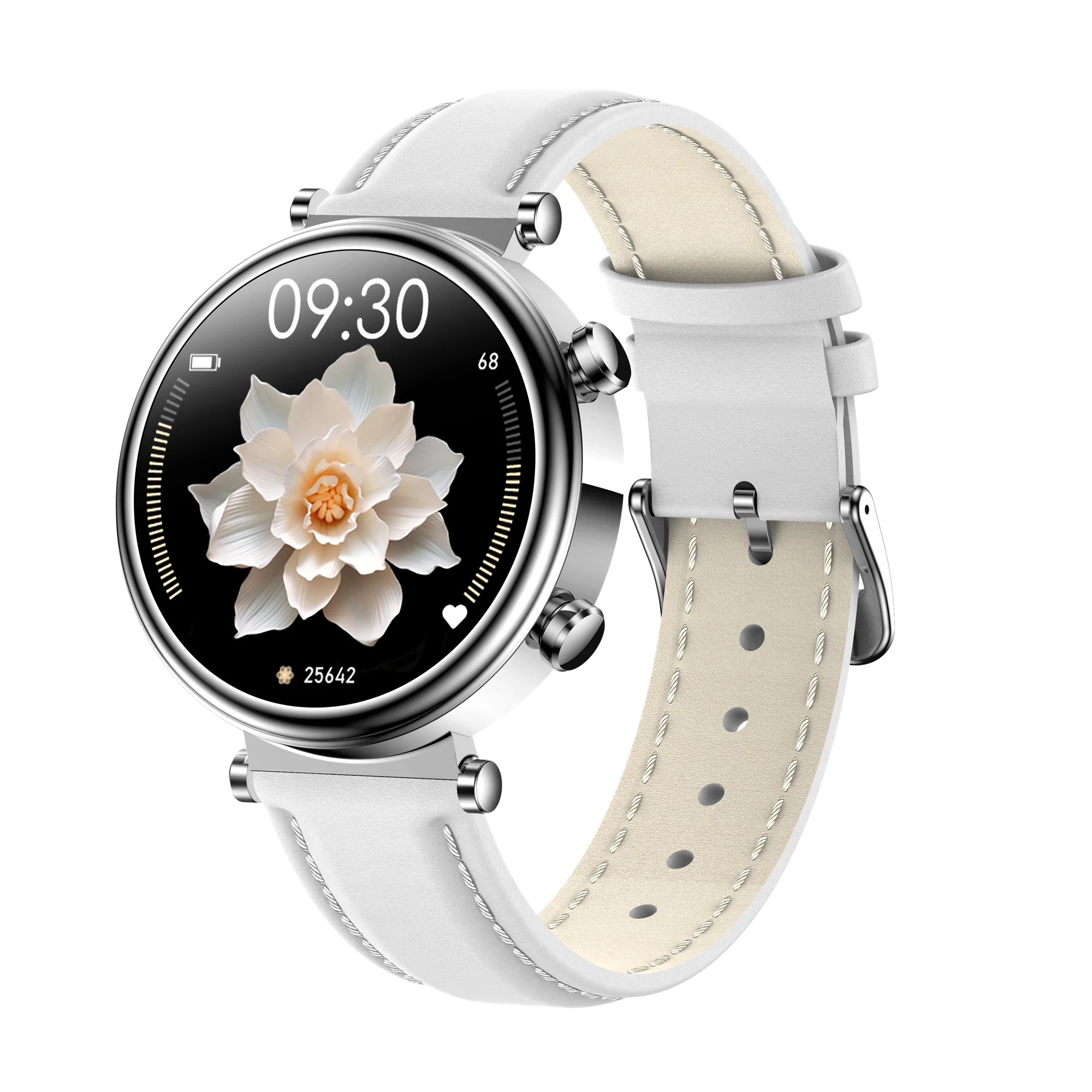 TLCRETE ใหม่มาถึง T86 สมาร์ทนาฬิกาผู้หญิงฟิตเนส Tracker สร้อยข้อมือ Dynamic Heart Rate กันน้ํา IP67 บลูทูธ I