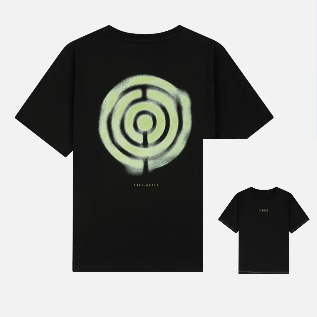 CORE Blur Tomorrowland Electronic Music Festival Graphic T-Shirt Cotton Men Women Streetwear Tee