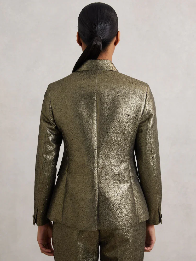 Women's 2 Piece Party Suit Double-Breasted Blazer Casual Chic Outfits Elegant Pantsuit Set Customize