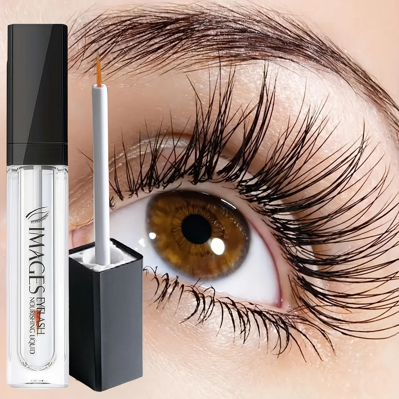 まつげセラム - まつげを素早く強化して太くする、眉エンハンサー、長くしてリフトアップ、ウォータープルーフアイトリートメントセラム