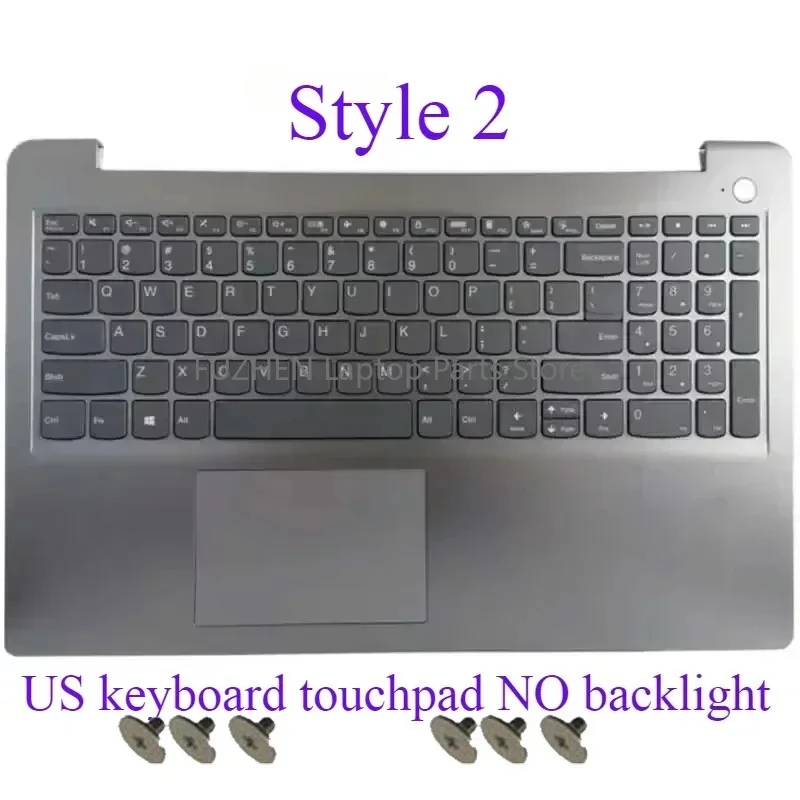 New For IdeaPad 3 15ALC6 15ITL6 15ADA6  2021 Laptop LCD Back Cover Front Bezel Palmrest Bottom Case Keyboard Hinges