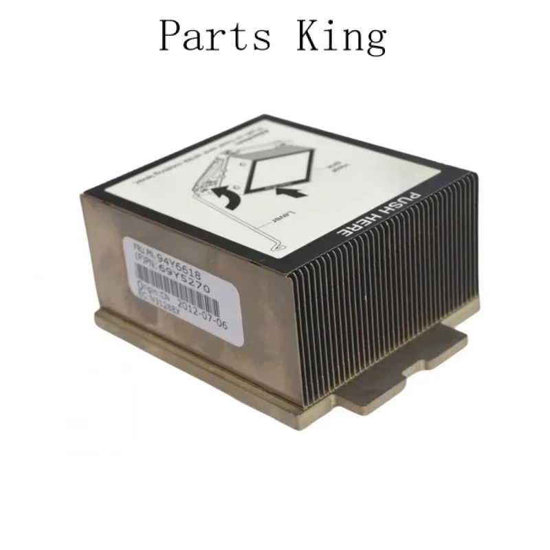 Untuk sistem X3650 M4 94Y6618 69Y5270 CPU aluminium pendingin Heatsink