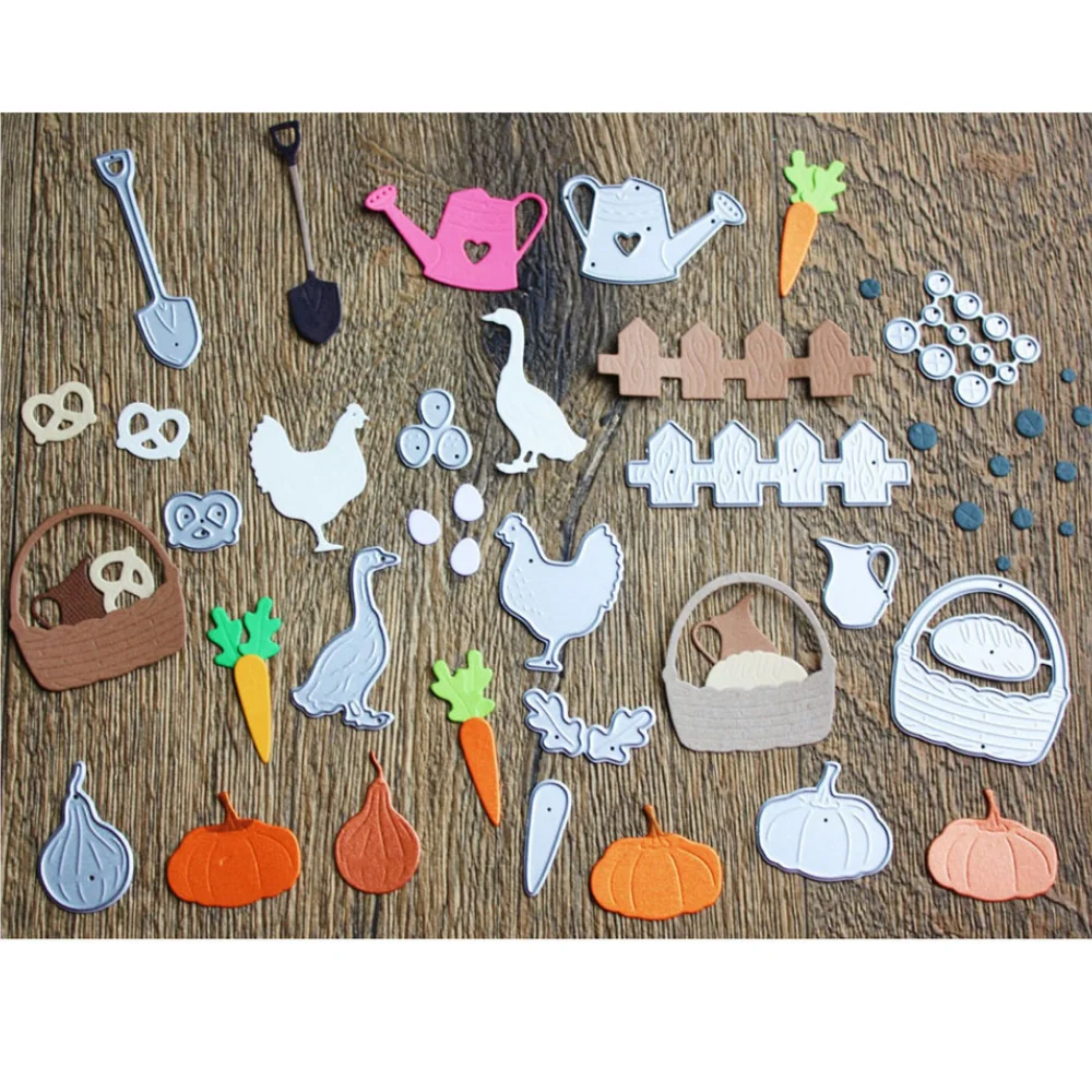 New Nov. 2022 Country Life Metal Cutting Dies Scrapbooking Photo Album Decorative Embossing PaperCard Crafts Die