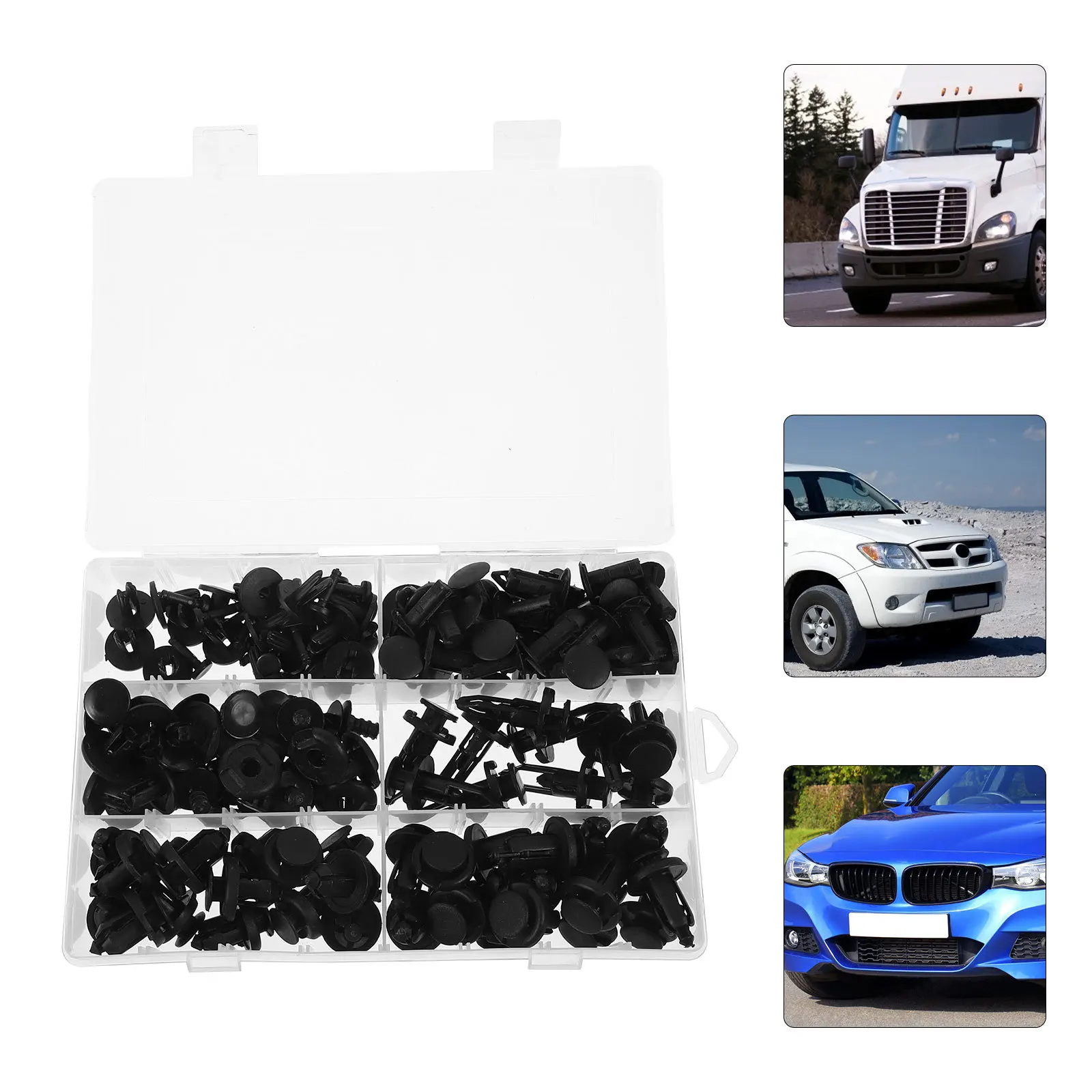 

Gatuida 1 Set Bumper Retainer Fasteners Plastic Clips Auto Car Fixing Components