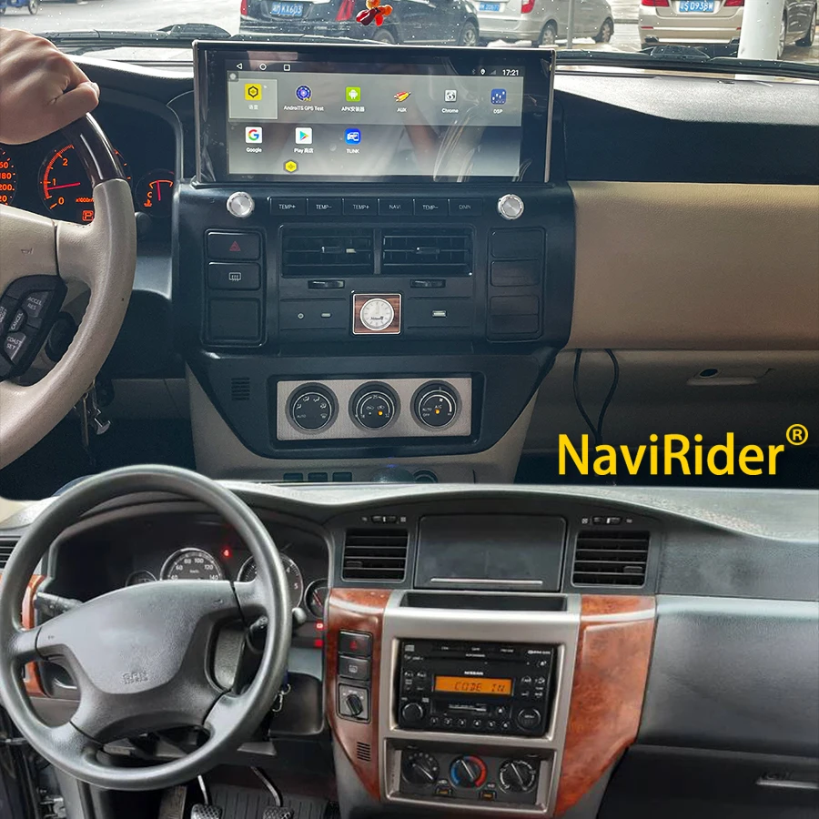 12.3'' For Nissan Patrol Y61 2006-2022 Android Car Radio GPS Navig Multimedia Player Stereo Head Unit Audio Video Player Carplay