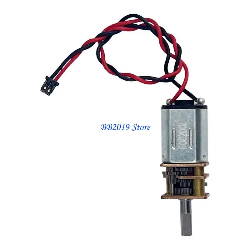 Q0KB DC3V-6V Tensões Duplas Motor Metal Preciso Motores Engrenagem Baixo Ruído para Robótica Hobbyists E Projeto STEM