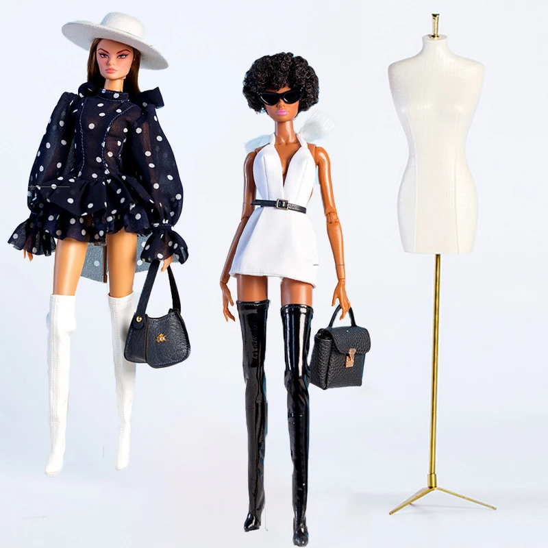 

Supermodel Doll Decor Model Accessories Mini Model Clothes-hanger 26cm Clothing Figure Model 1/6 Ornaments Collection Toys