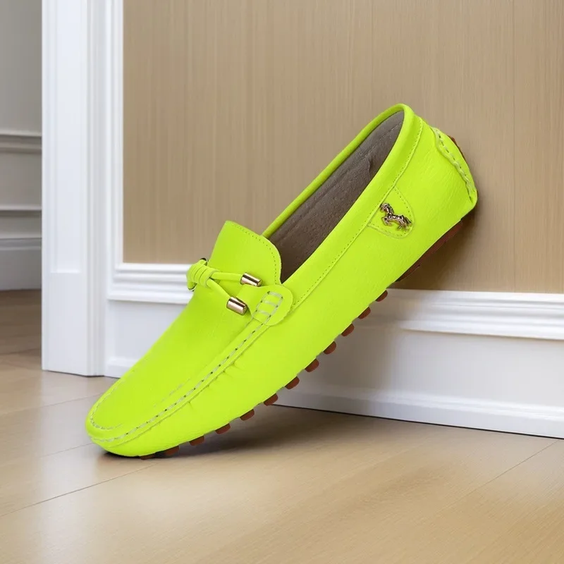 

MAEDEF Men Loafers Shoes Formal Dress Shoes Business Casual Shoes for Men Wedding Party Office Shoes Soft PU Leather Loafers Men