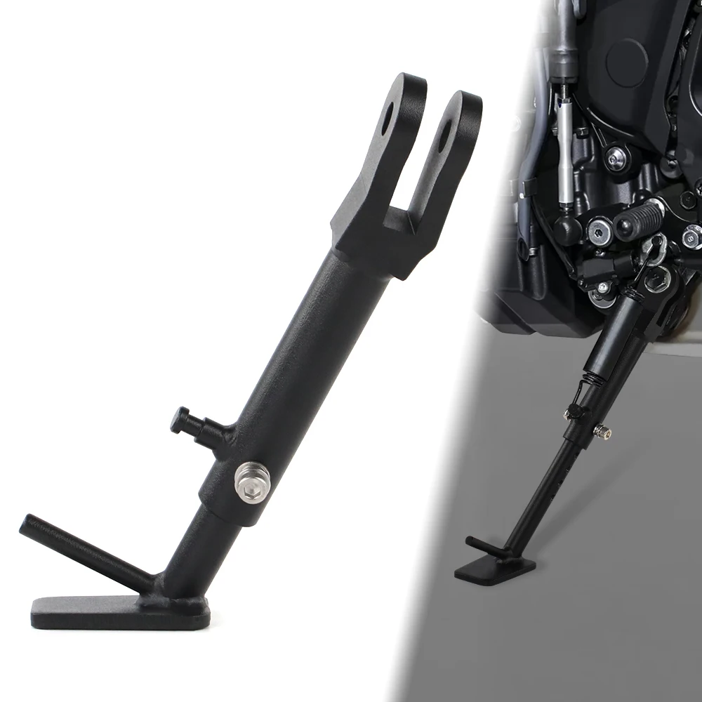 

Motorcycles Side Stand Steel Adjustable Kickstand For Yamaha MT09 MT09 SP 2021-2024 XSR900 2022 2023 2024 TRACER 9 GT 2021-2022