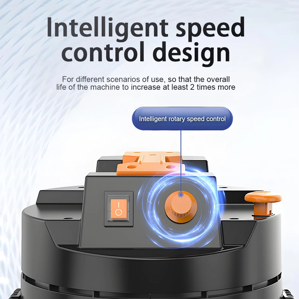 Penyedot Debu 2800W Rumah Tangga Pengisap Besar Toko Cuci Mobil Kekuatan Kuat Dekorasi Pembersih Jahitan Penyedot Debu Industri