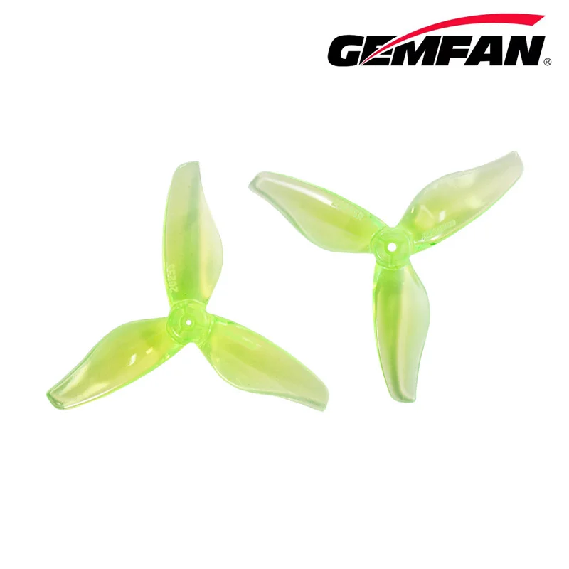 4 أزواج Gemfan 2023S 3-Blade المروحة 1.5 مللي متر ثقب لطائرات بدون طيار صغيرة FPV 2 بوصة محرك 1105 5500kv