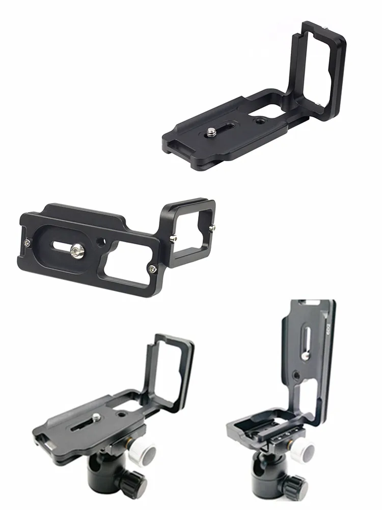 6D2 Quick Release L Plate Holder Hand Grip Tripod Bracket for Canon EOS 6D Mark II 2 Camera for Benro Arca Swiss Tripod Head
