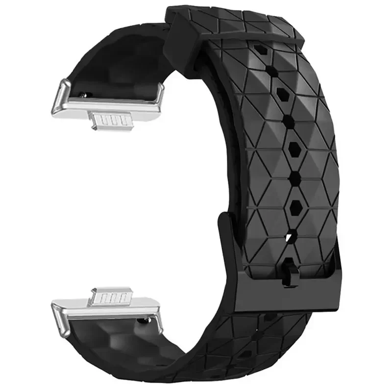 화웨이 워치핏 3 4 4Pro용 실리콘 스트랩, 축구 패턴 밴드 시계줄, 화웨이 핏4 핏3 핏 4Pro용 스포츠 팔찌