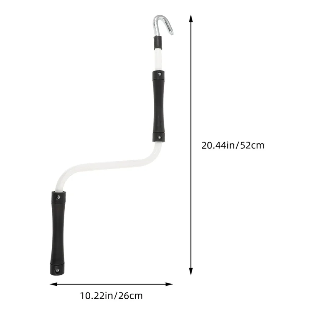 53CM Joystick for Roller Shutter Control Outdoor Indoor Featuring Wireless Operation and Hand Crank with For Durable Iron Build