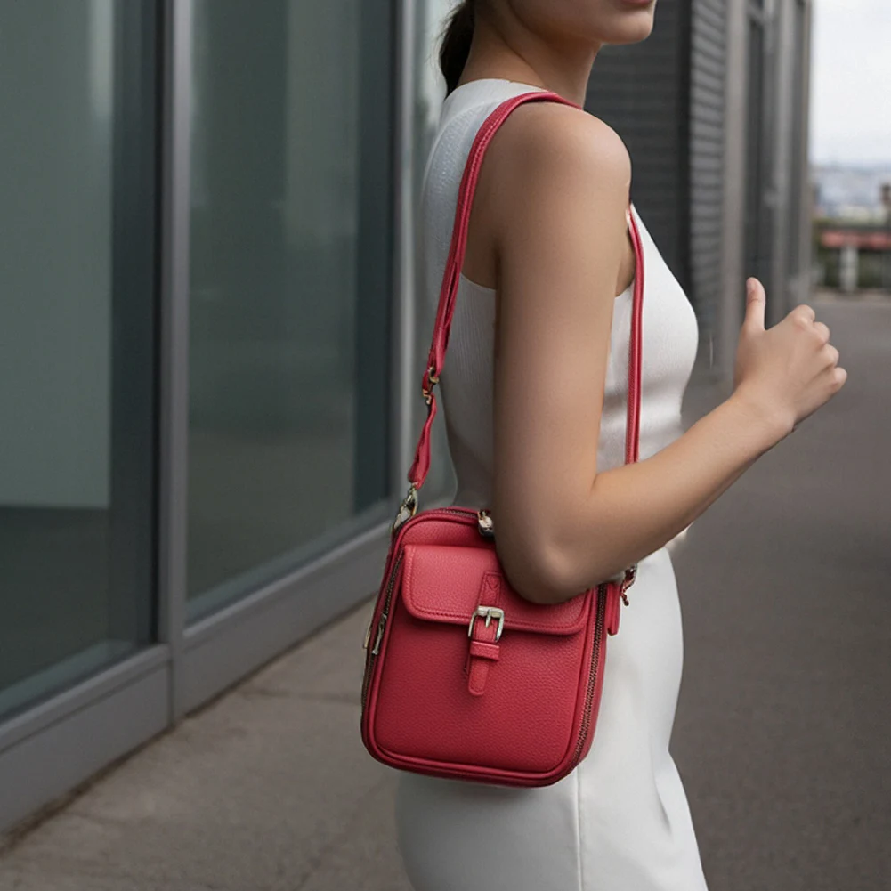 

Кожаная сумка через плечо, винтажная противоугонная сумка через плечо для женщин и мужчин