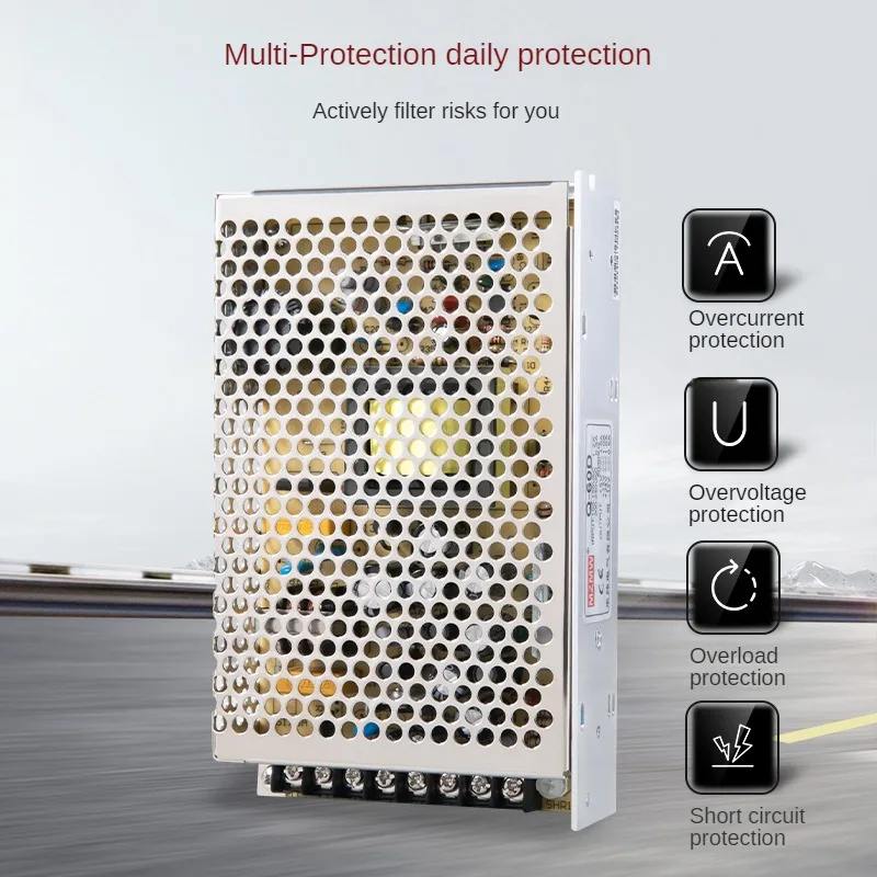 Imagem -03 - Mzmw-fonte de Alimentação do Interruptor da Saída do Quadrilátero Transformador Conduzido do Motorista da Tira 60w 120w 350w 500w 5v 12v 24v 5v 12v Quatro Vias ac dc Smps
