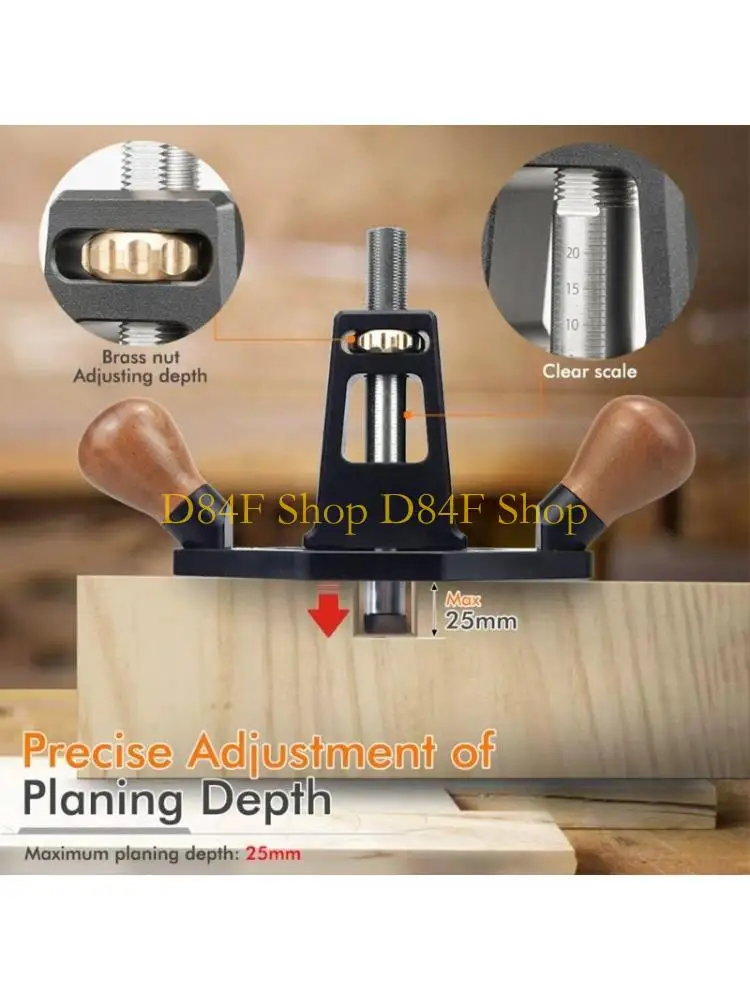 

D84F Ручная бритва для мастеров, деревообрабатывающий рубанок, профессиональный строгальный станок по дереву, инструмент с для