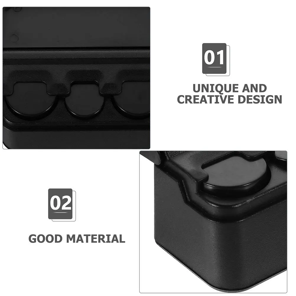 

2pcs Storage Organizer Durable Pp Change Holder For Vehicle, Easy Access Coin Dispenser, Keeps Console Clean