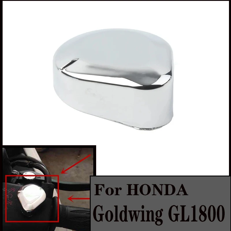 

For Honda Gold wing GL1800 2001-2011 Motorcycle Kill Switch Cover Fairing Decoration GL 1800 Goldwing Chrome