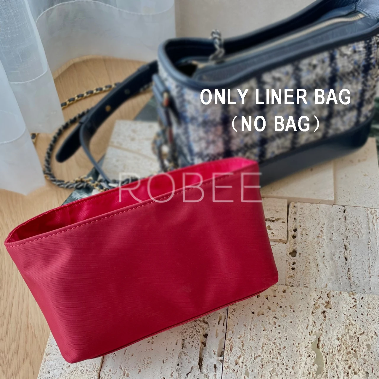 

Rose ONLINE For Chanel small and medium-sized stray bags, support liners, liners, bags, finishing bags, storage bags